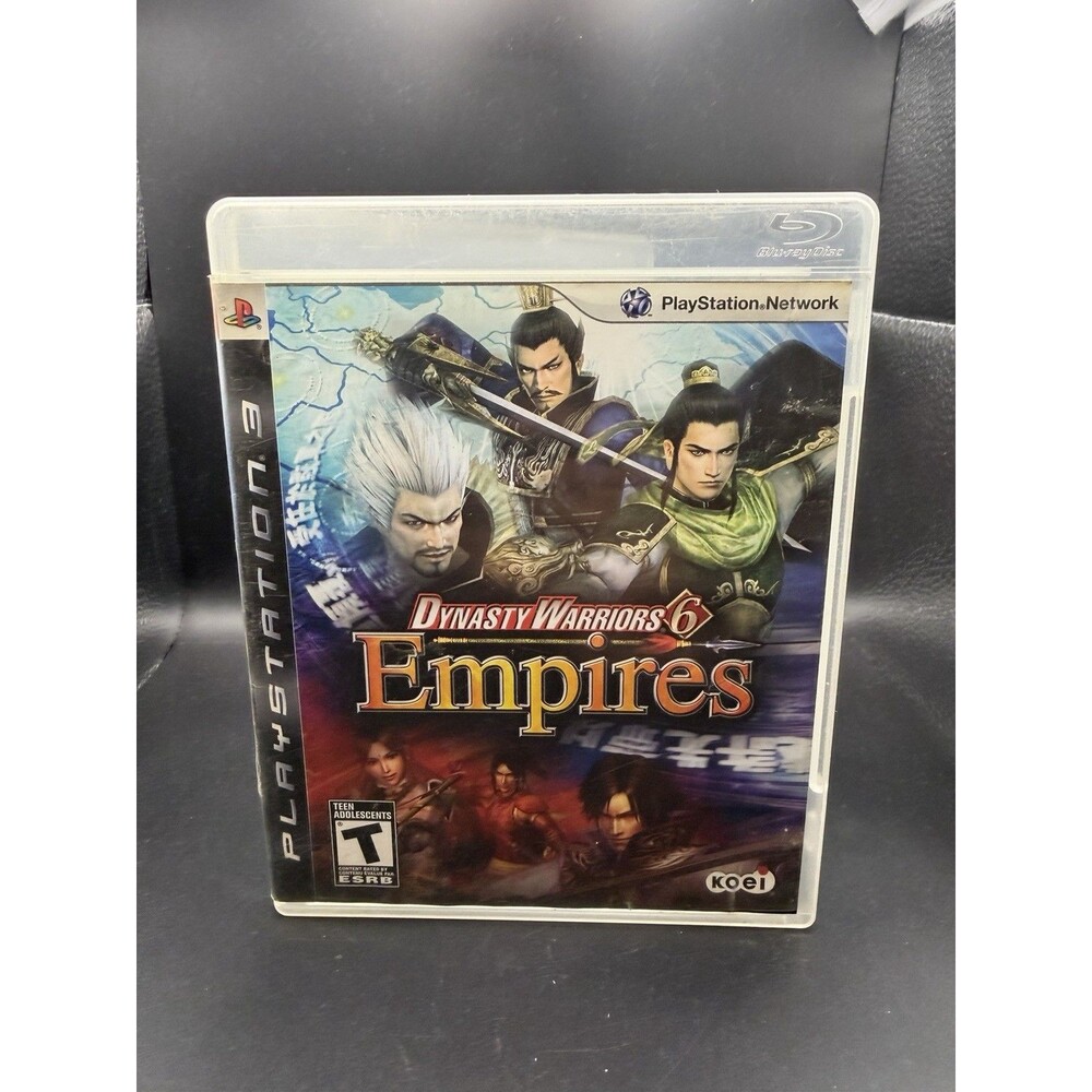 Dynasty Warriors 6 Empires (Sony PlayStation 3, 2009)Disc
